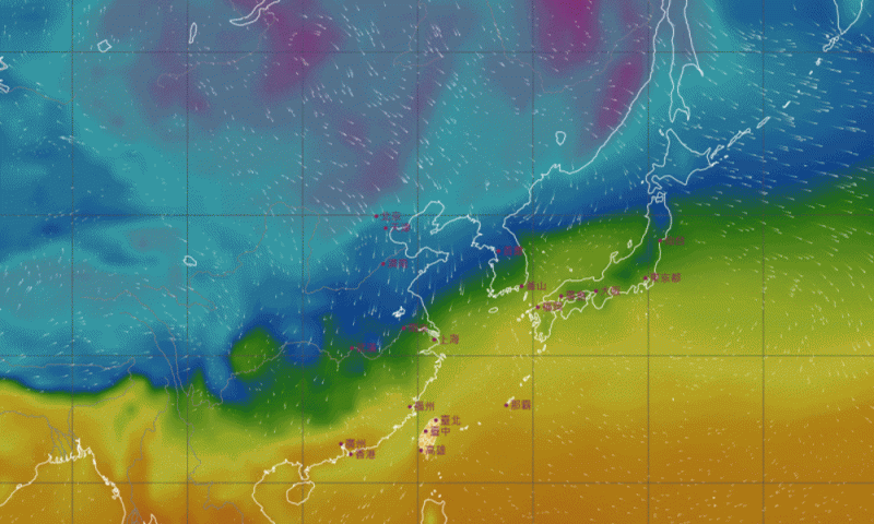 寒流到台灣了！往南急速狂降「2次寒潮爆發」21度→6度　夾雨冰番薯