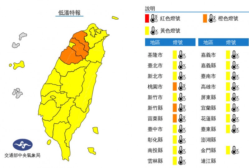 一天內暖陽→寒冬！入夜「斷崖式降溫15°C」　3地區狂凍6°C